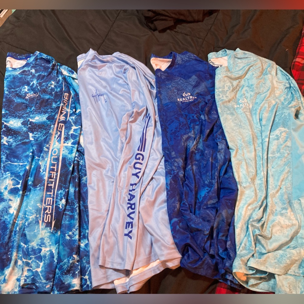 4 Fishing Shirts